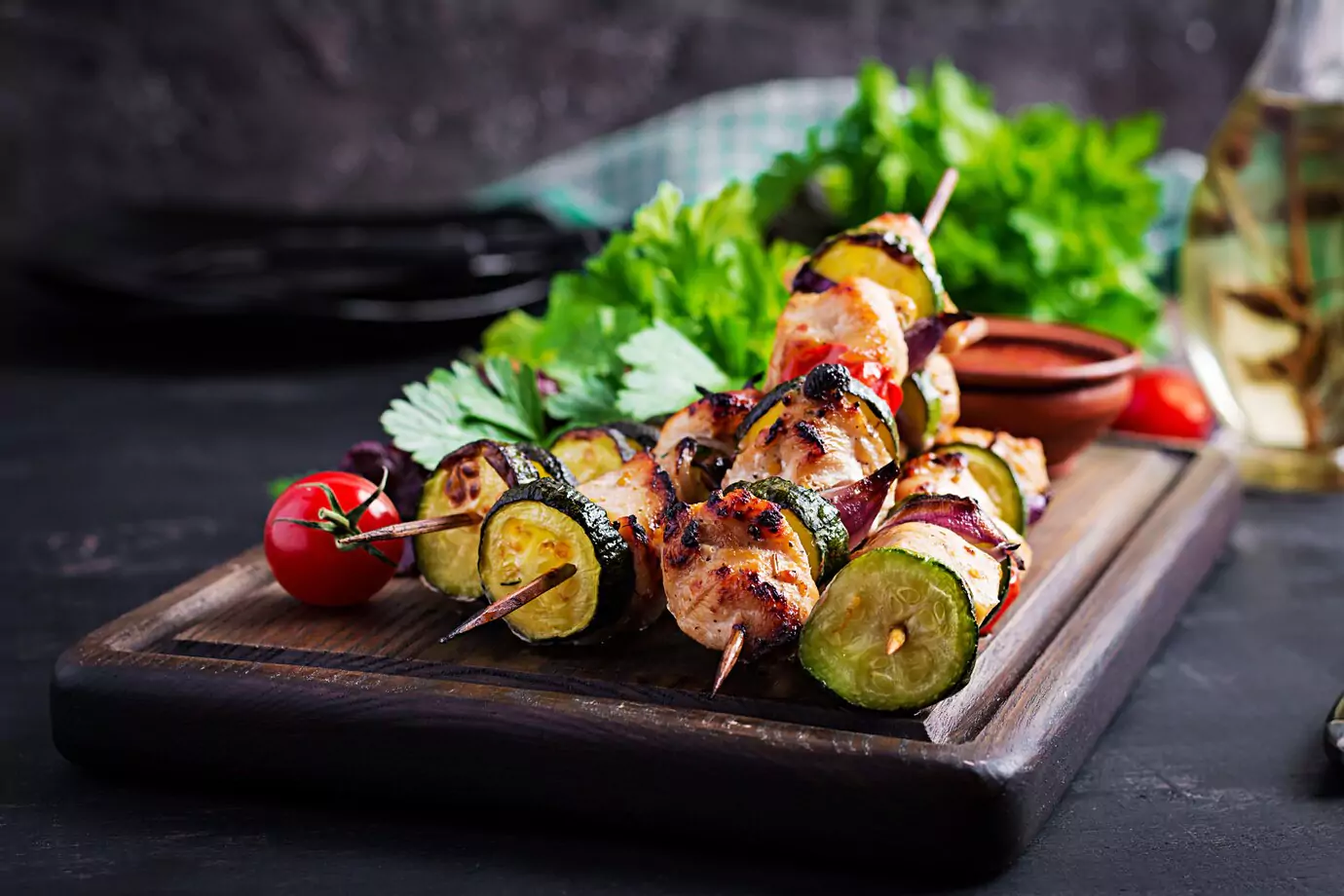 grilled-meat-skewers-chicken-shish-kebab